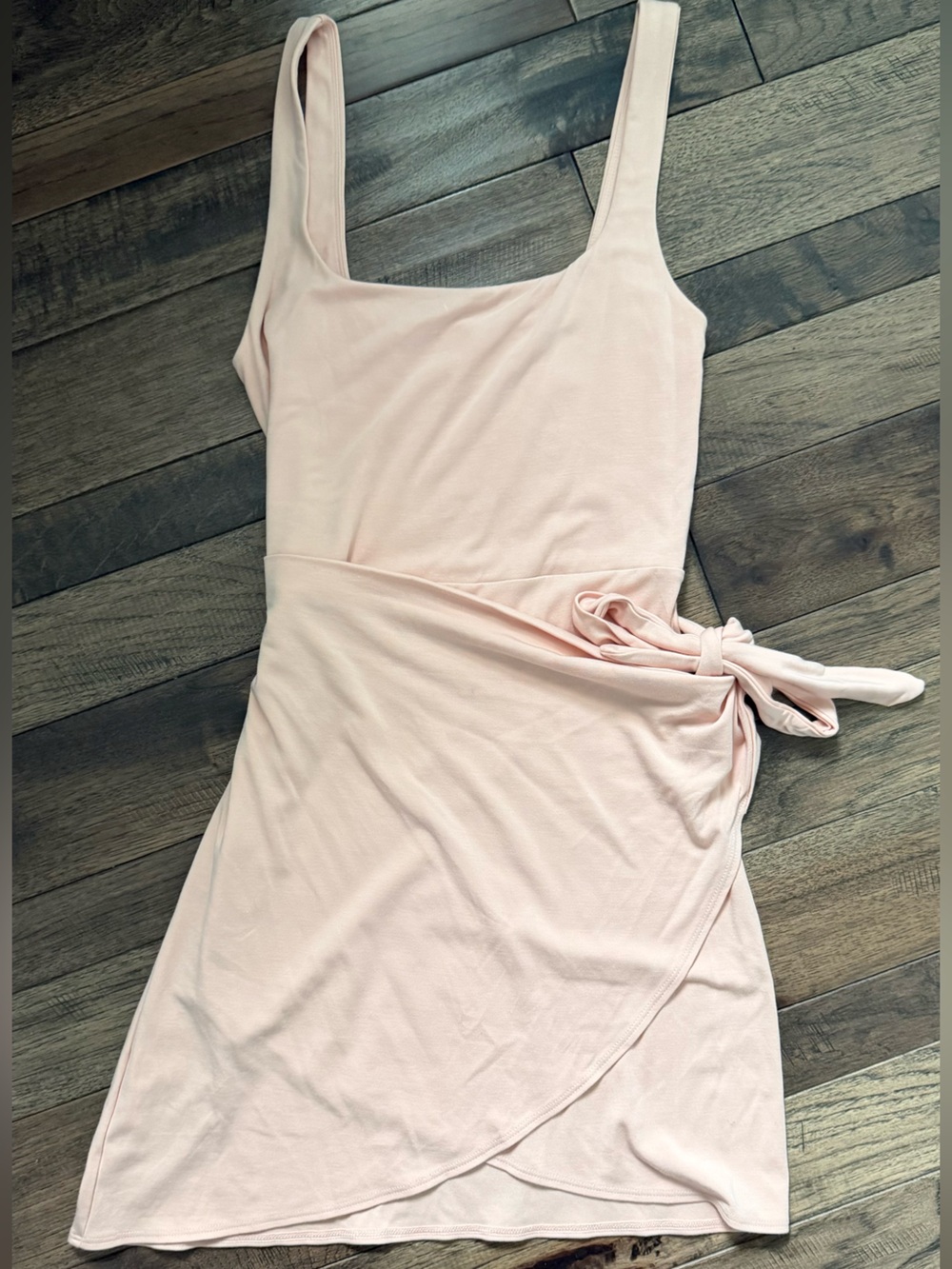 Aritzia Wilfred Pink Wrap Dress Size Medium